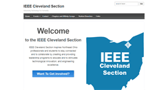 Desktop Screenshot of clevelandieee.org